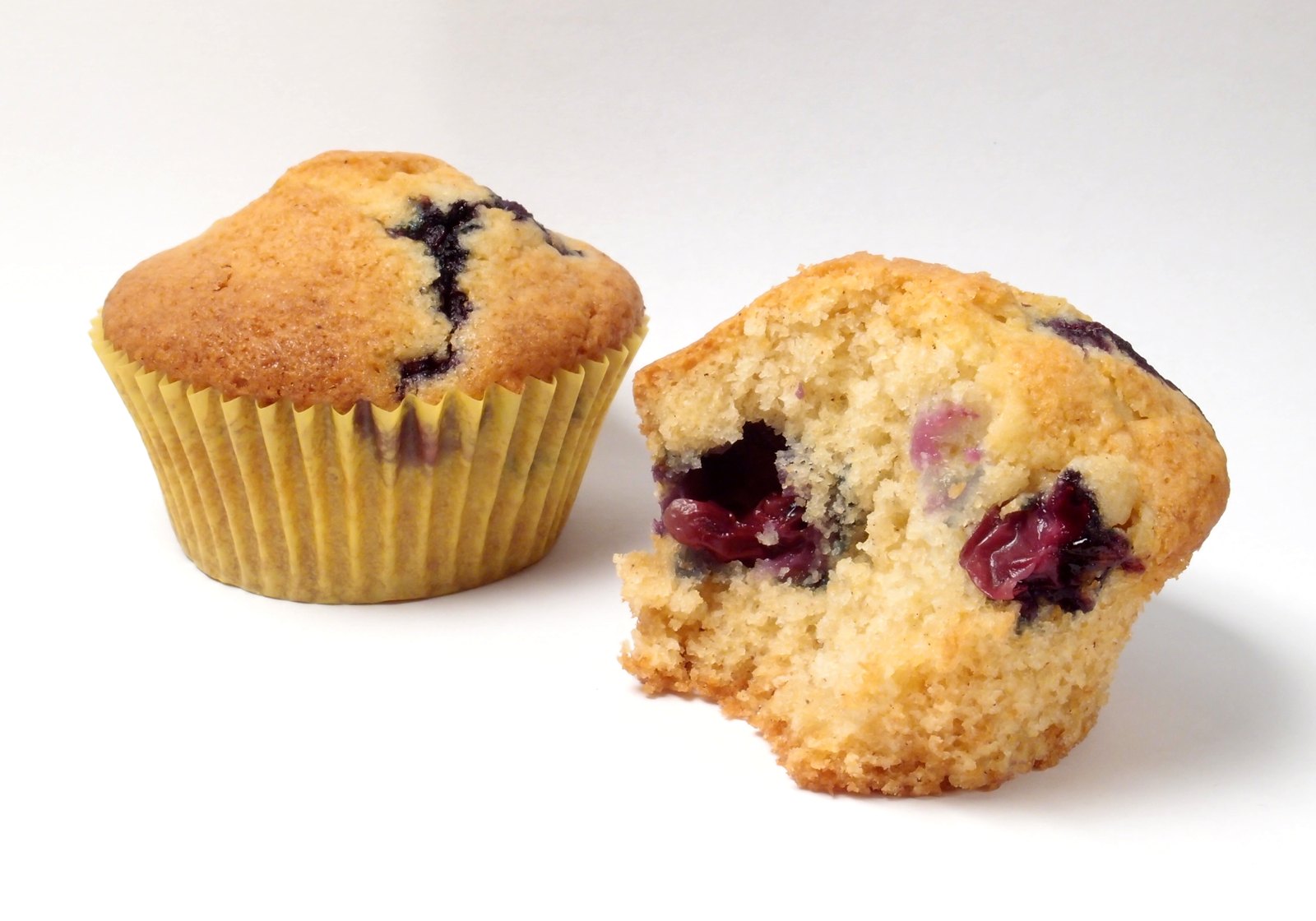 Blaubeermuffins mit Joghurt