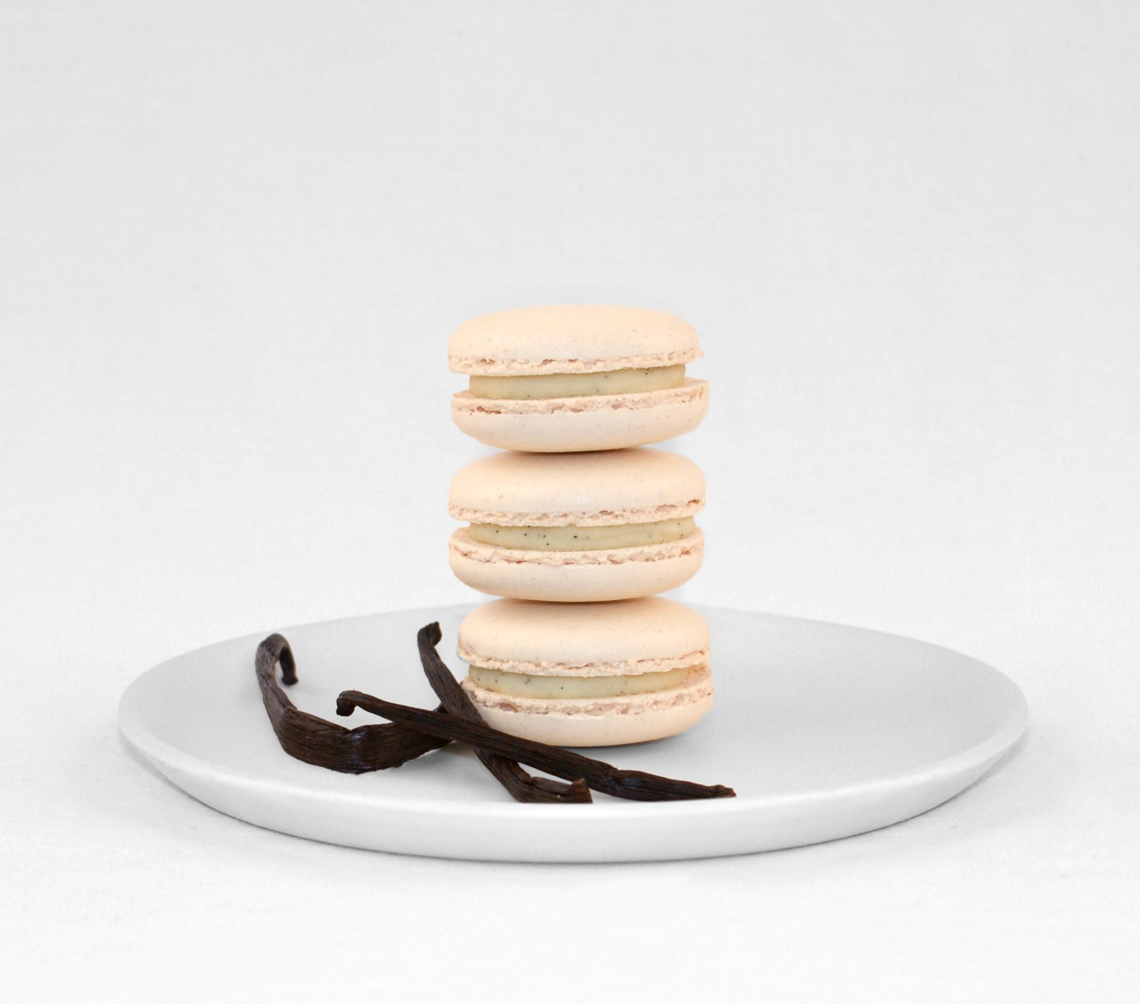 Vanille-Macarons mit Buttercreme