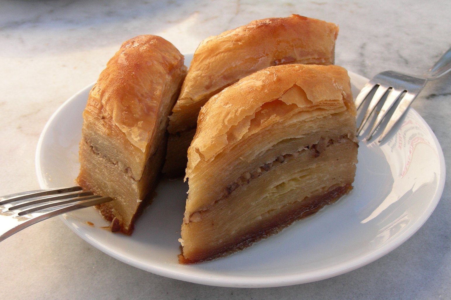 Baklava mit Walnüssen