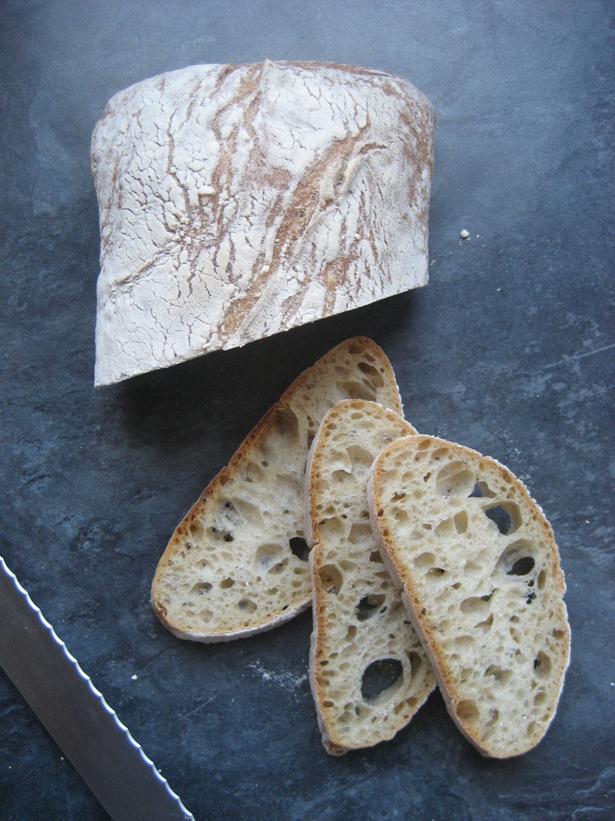 Open-crumb ciabatta