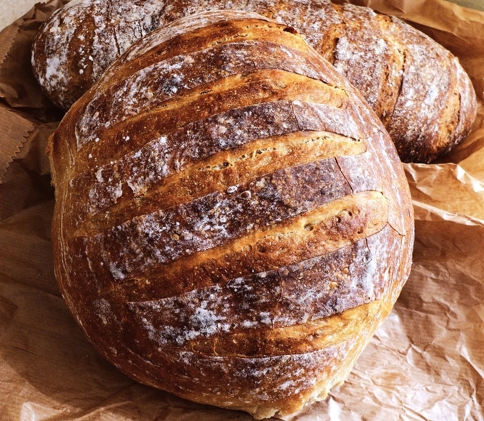 Roggenmischbrot mit Sauerteig