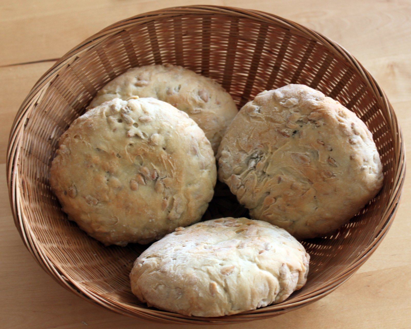 English Muffins vom Pfannenboden