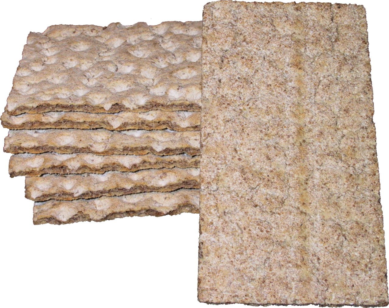 Dünnes Roggen-Knäckebrot