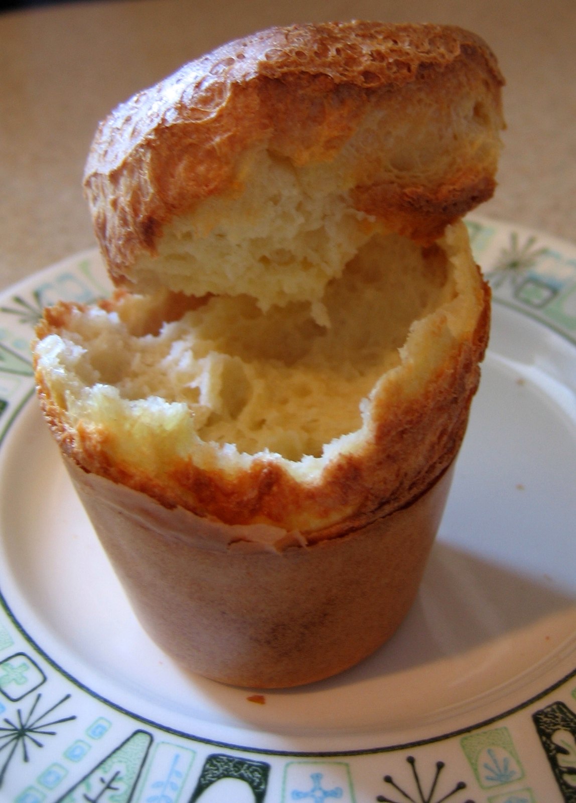 Popovers aus dem Muffinblech